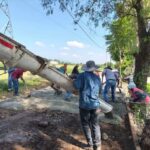 Gobierno de Tepeji del Río entrega concreto para pavimentación en Benito Juárez