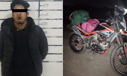 Detienen a hombre en Atotonilco de Tula por presunta receptación de motocicleta robada