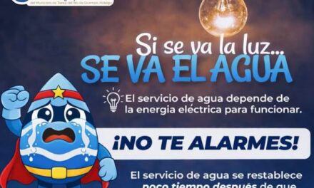 ¿Sabías que las interrupciones de energía eléctrica pueden afectar el suministro de agua?