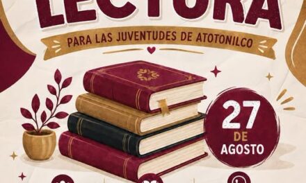Invitan a sumarse al Club de Lectura para las Juventudes en Atotonilco de Tula