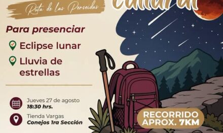 Invitan a observar el eclipse lunar y la lluvia de estrellas en la Ruta de las Perseidas