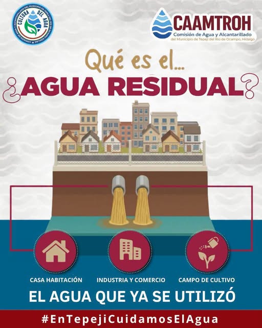 Promueven tratamiento adecuado de aguas residuales en Tepeji
