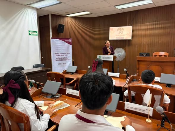 Realizan Segunda Sesión Extraordinaria del Consejo Consultivo de Niñas, Niños y Adolescentes en Tepeji del Río