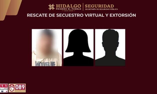 SSPH frustra secuestro virtual y evita el pago del rescate en Tulancingo