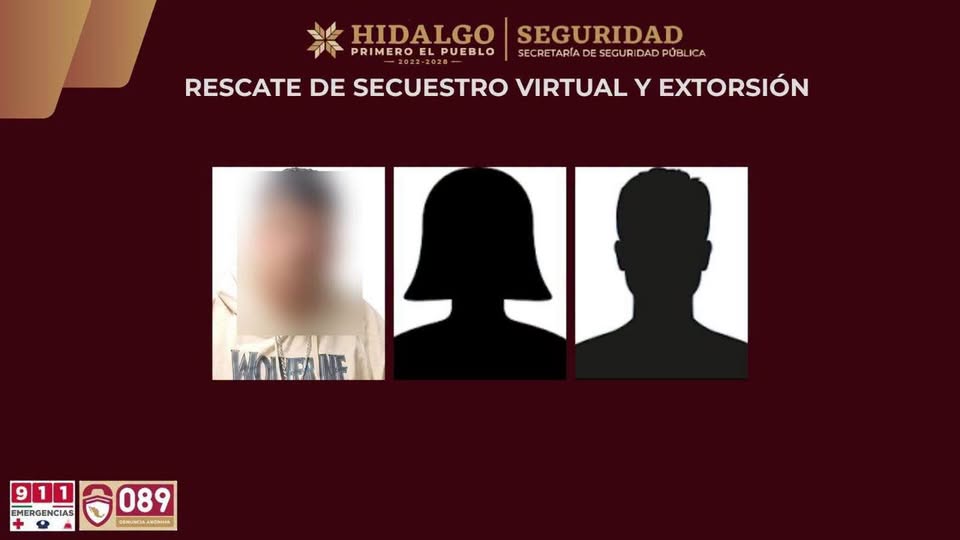 SSPH frustra secuestro virtual y evita el pago del rescate en Tulancingo