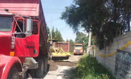 Gobierno de Tepeji del Río mejora infraestructura vial y pluvial en comunidades