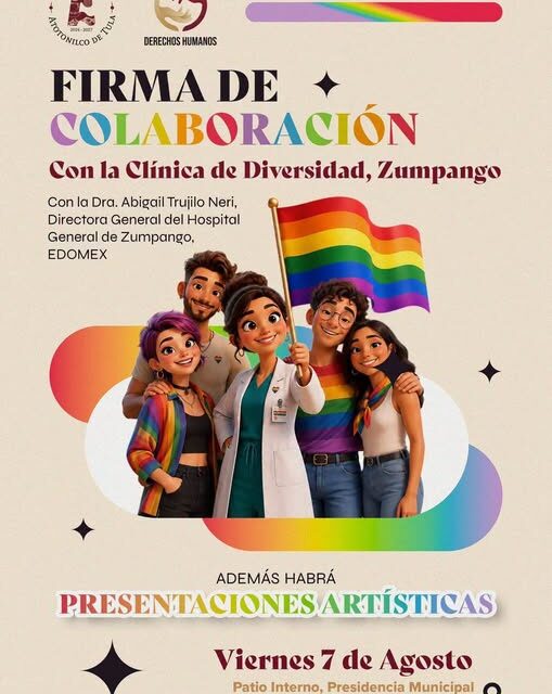 Atotonilco de Tula formalizará colaboración con la Clínica de Diversidad de Zumpango