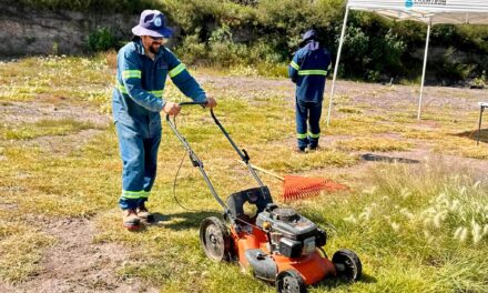 CAAMTROH y Gobierno Municipal de Tepeji del Río realizan faena comunitaria en “El Mirador”