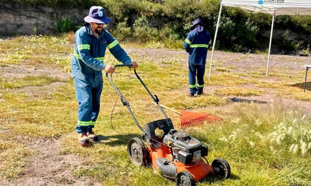 CAAMTROH y Gobierno Municipal de Tepeji del Río realizan faena comunitaria en “El Mirador”