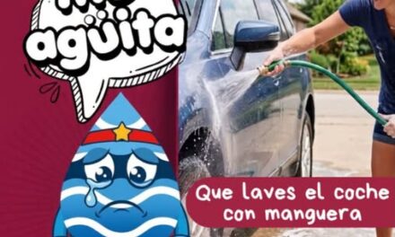 Llamado a evitar el desperdicio de agua durante el lavado de vehículos