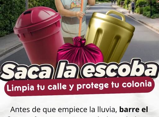 Invitan a la ciudadanía a mantener limpias las calles para prevenir inundaciones en Tepeji