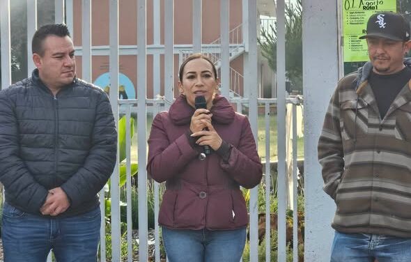 Inician trabajos de reencapetamiento en la calle Insurgentes de San Buenaventura