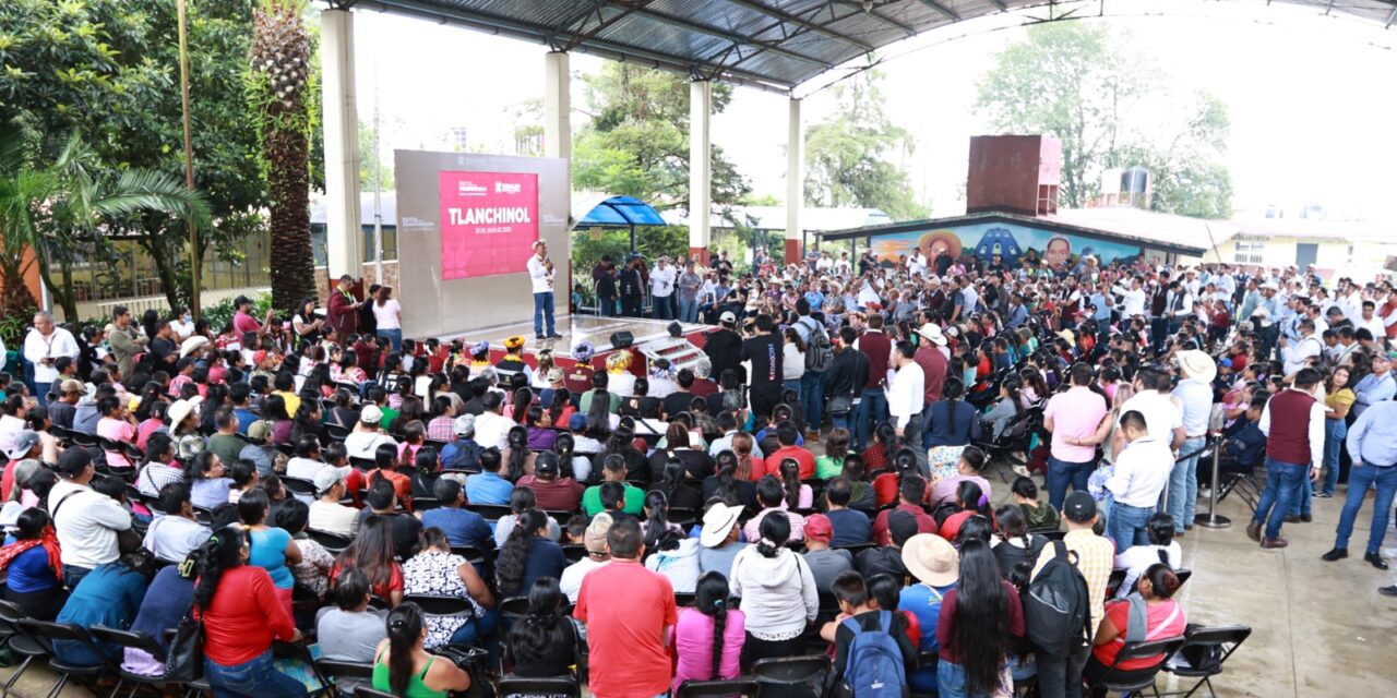 Gobierno de Hidalgo potencia desarrollo de Tlanchinol con más de 294 millones de pesos