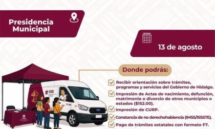 𝗟𝗮𝘀 𝗨𝗻𝗶𝗱𝗮𝗱𝗲𝘀 𝗠𝗼́𝘃𝗶𝗹𝗲𝘀 𝗱𝗲𝗹 𝗚𝗼𝗯𝗶𝗲𝗿𝗻𝗼 𝗱𝗲 𝗛𝗶𝗱𝗮𝗹𝗴𝗼 𝗹𝗹𝗲𝗴𝗮𝗻 𝗮 Atotonilco de Tula