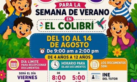 Aún hay lugares disponibles para la Semana de Verano en El Colibrí
