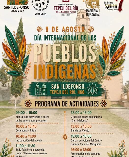 San Ildefonso conmemorará el Día Internacional de los Pueblos Indígenas con actividades culturales