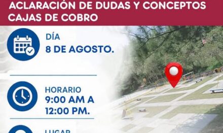 CAAMTROH acercará servicios a habitantes del Fraccionamiento El Paraíso con módulo itinerante