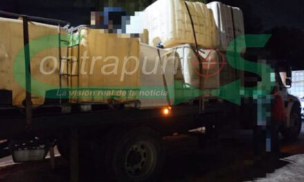 Aseguran predio en Atitalaquia con presunto hidrocarburo ilícito y vehículos utilizados para su traslado