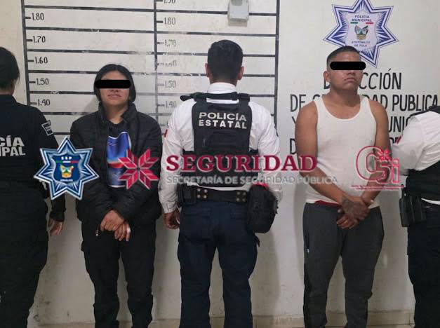 Asegura SSPH a dos personas por presunta agresión con arma de fuego en Atotonilco de Tula