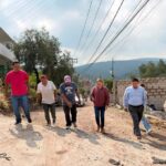 Impulsan infraestructura vial en San Mateo Primera Sección con el programa “Acciones Que Transforman”