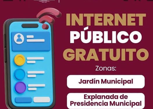Tula de Allende habilita internet público gratuito en espacios municipales