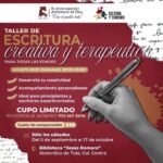 Abren segundo grupo del Taller de Escritura Creativa y Terapéutica en Atotonilco de Tula
