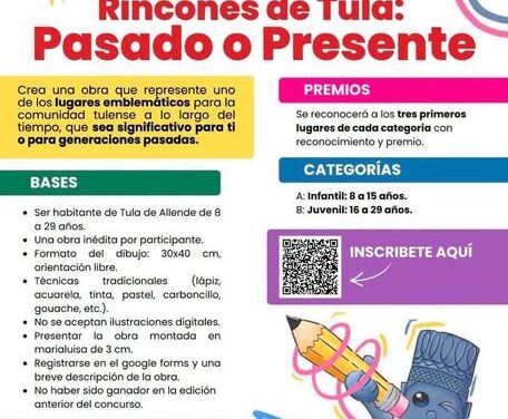 Amplían plazo para participar en concurso de ilustración “Rincones de Tula”