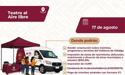 Habrá Jornada de expedición de actas estatales y foraneas en Tula de Allende