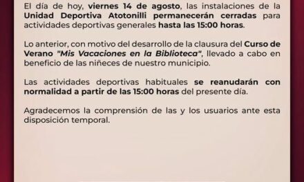 El gobierno de Atotonilco de Tula emite el siguiente comunicado_
