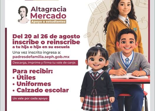 SEPH alista entrega de útiles, uniformes y calzado gratuito para estudiantes de nivel básico