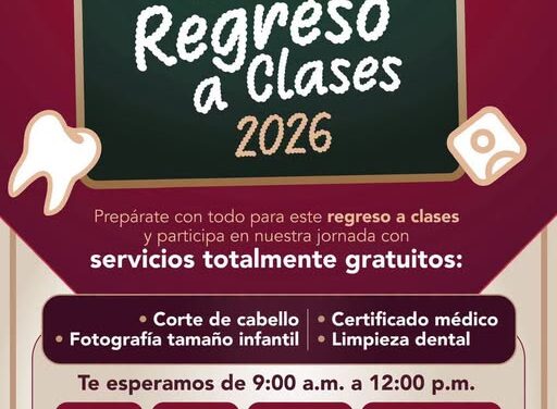 Tepeji del Río anuncia Jornada de Regreso a Clases con servicios gratuitos