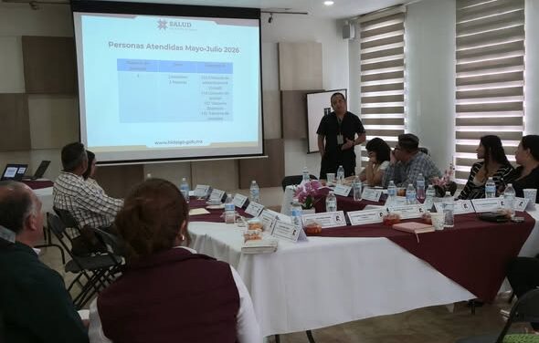 Fortalecen coordinación interinstitucional para atender la salud mental y la violencia en Atotonilco de Tula