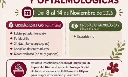 DIF Tepeji del Río acerca cirugías especializadas a menores
