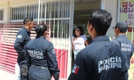 Refuerzan vigilancia en escuelas de Atotonilco de Tula previo al regreso a clases