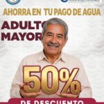 Adultos mayores de Tepeji del Río podrán acceder a 50% de descuento en el servicio de agua