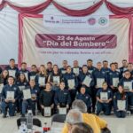 Reconocen a 32 bomberas y bomberos de Tepeji del Río por su labor y compromiso