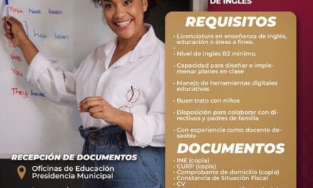 Convocan a docentes de inglés para integrarse al programa “Inglés para Todos”
