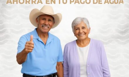 CAAMTROH ofrece 50% de descuento en el servicio de agua a adultos mayores