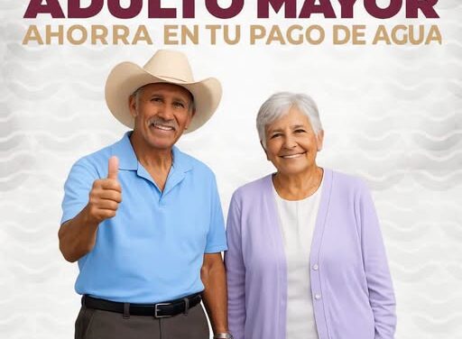CAAMTROH ofrece 50% de descuento en el servicio de agua a adultos mayores