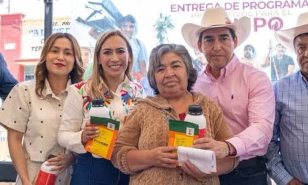 Fortalecen el campo de Tepeji del Río con entrega de apoyos productivos