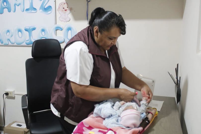 Realizan jornada de tamizaje cardiaco neonatal en Atotonilco de Tula
