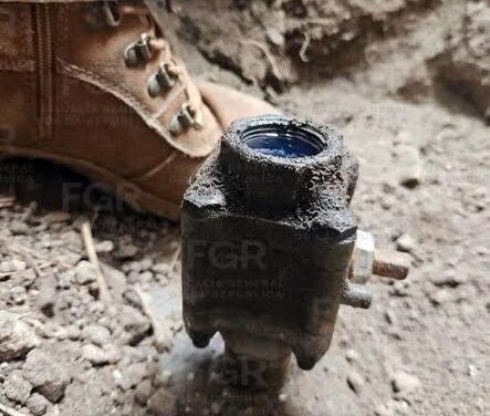 EN CATEO, FGR AEGURA E INHABILITA UNA TOMA CLANDESTINA DE HIDROCARBURO EN HIDALGO