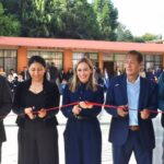 Entregan arco techo en la Escuela Primaria María Venegas de Tepeji del Río
