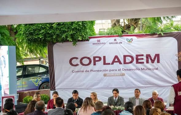Celebran Séptima Sesión Ordinaria del COPLADEM en Tepeji del Río