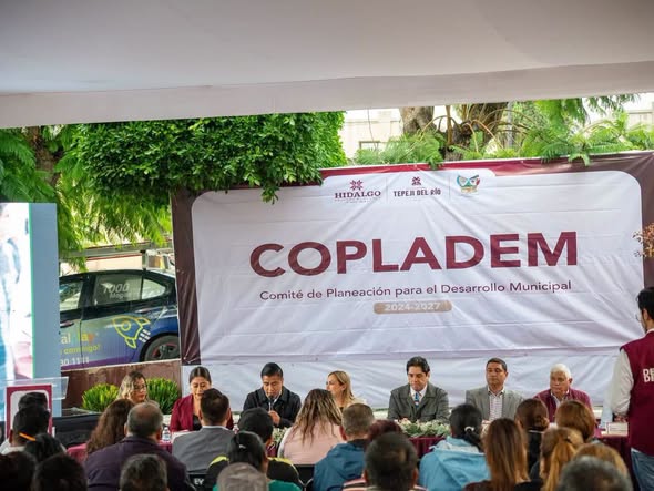 Celebran Séptima Sesión Ordinaria del COPLADEM en Tepeji del Río