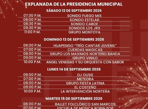 Ya se siente el orgullo, la música y el sabor de nuestras Fiestas Patrias