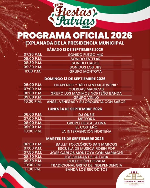 Ya se siente el orgullo, la música y el sabor de nuestras Fiestas Patrias