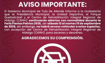 Continuará abierto el Parque Quetzalcóatl durante las Fiestas Patrias en Tula de Allende