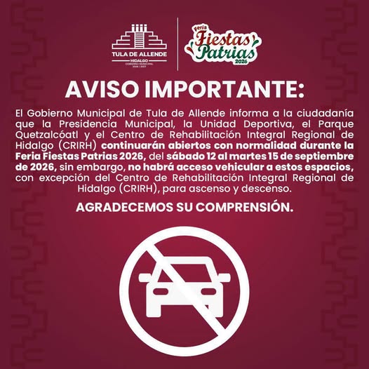 Continuará abierto el Parque Quetzalcóatl durante las Fiestas Patrias en Tula de Allende