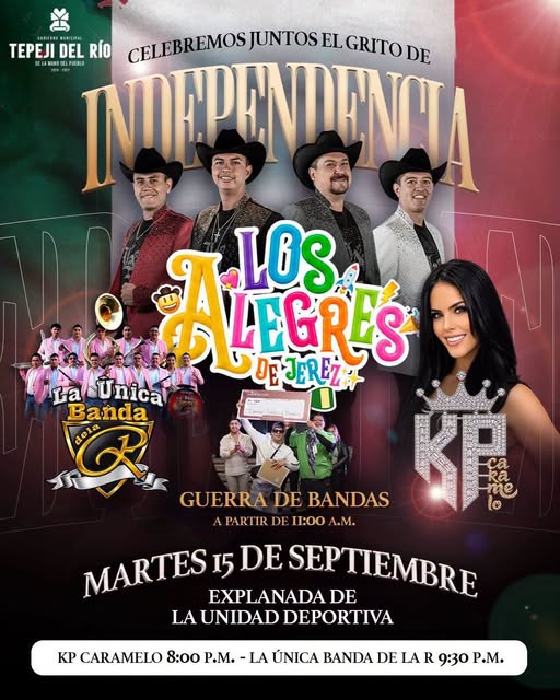 Tepeji del Río prepara celebración del Grito de Independencia